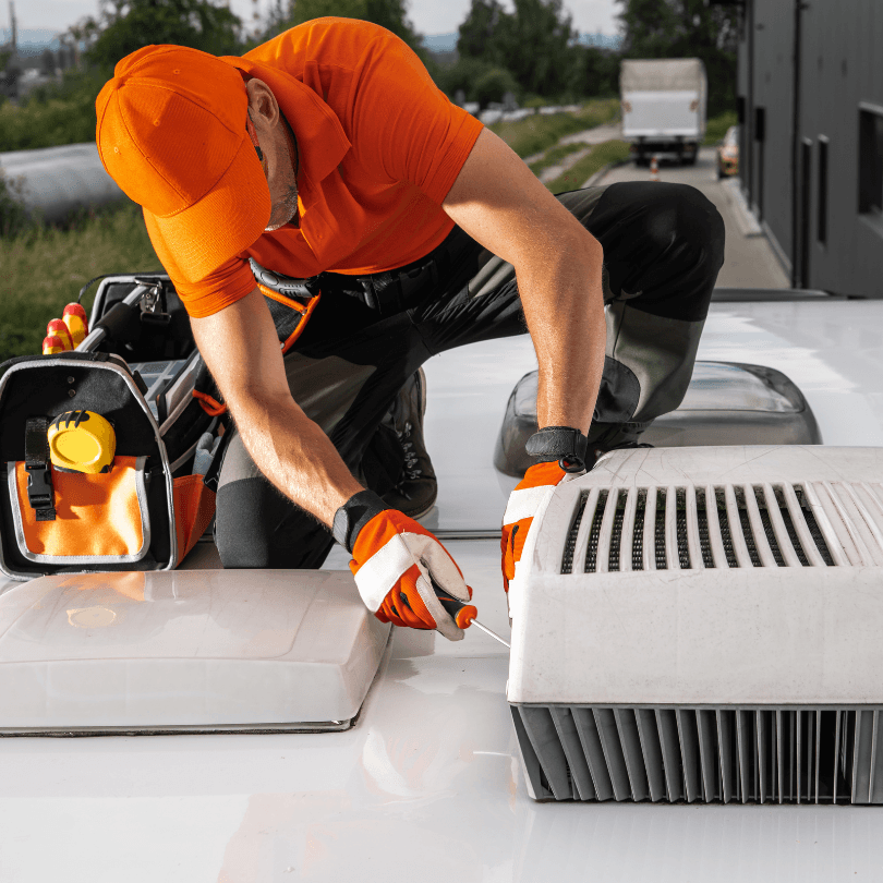 Abu Jad HVAC Technician doing AC Repair in Orland Park Abu Jad HVAC Technician doing AC Repair in Orland Park